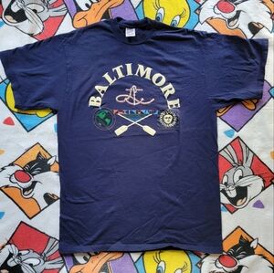 Vtg 90s Baltimore Maryland Tourist Tee